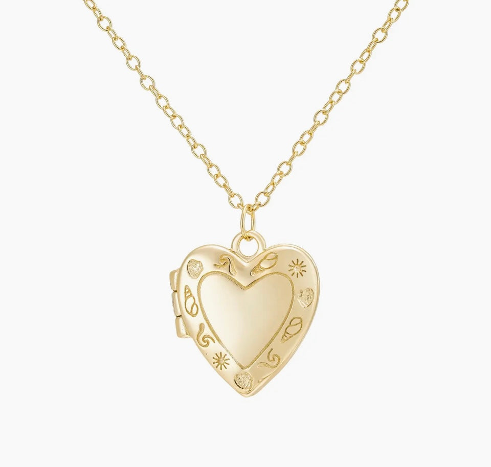 Piece of my heart locket