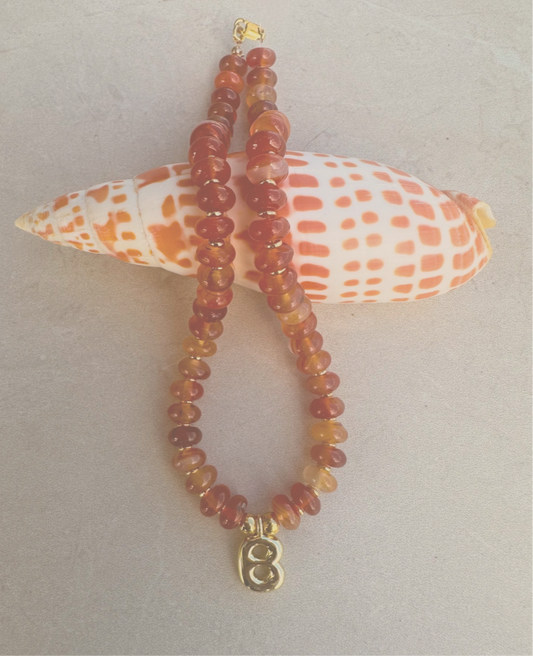 Ava initial Necklace