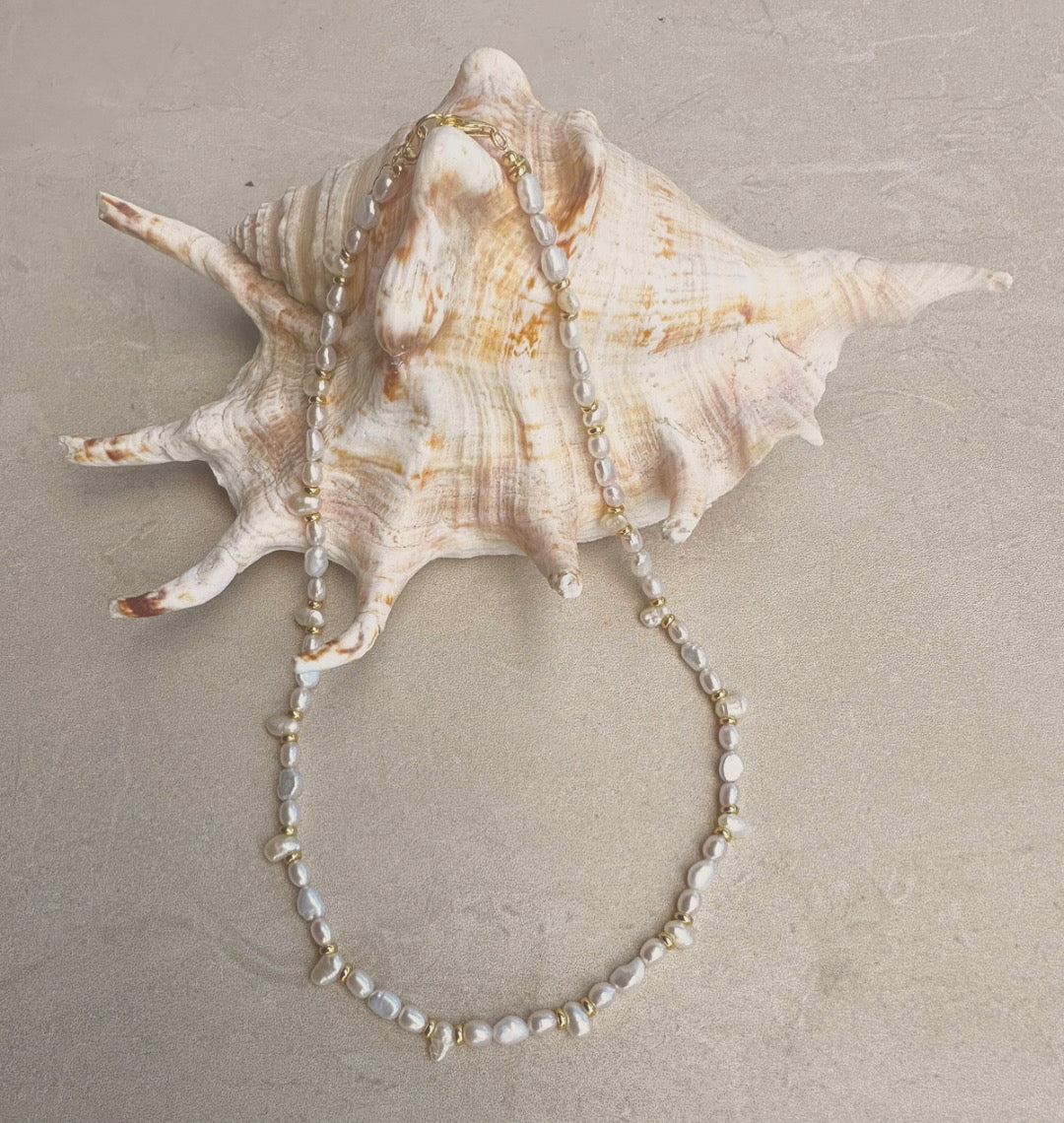 The Emma Petite Pearl Necklace