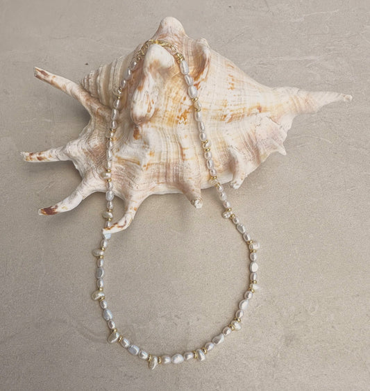 The Emma Petite Pearl Necklace