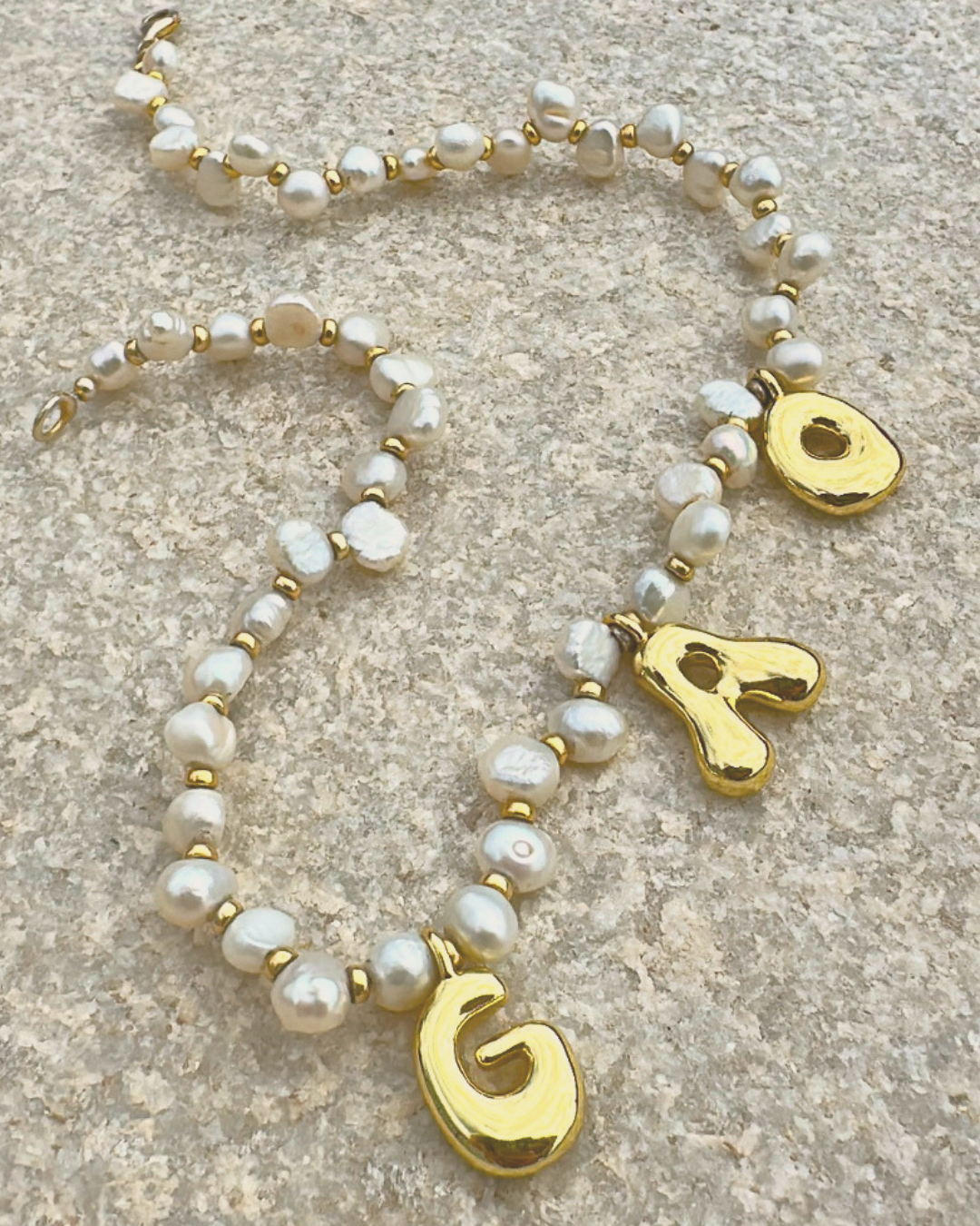 The Heidi initial Necklace