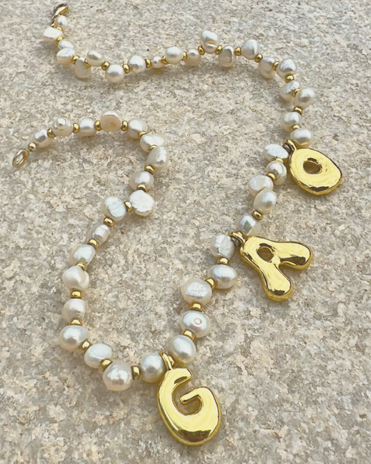 The Heidi initial Necklace