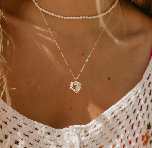 Piece of my heart locket
